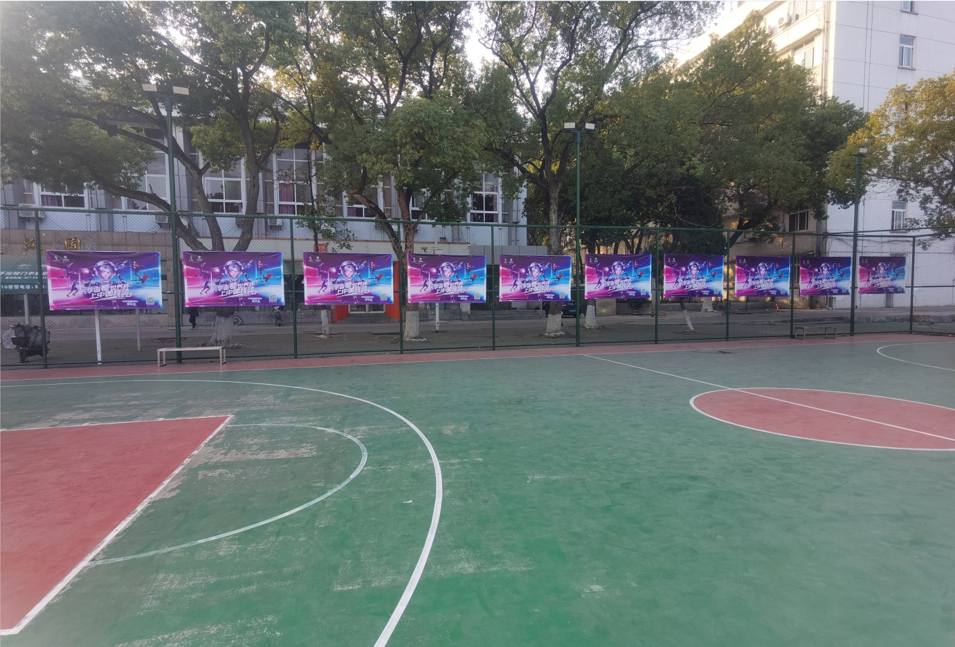 食堂廣告 湖北校園廣告 武漢 桌貼圍網(wǎng)