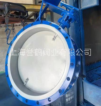 蝸輪法蘭通風(fēng)蝶閥 高溫?zé)煔?Q235 16Mn鋼 304不銹鋼
