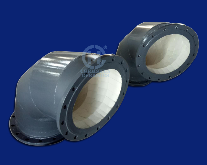 煤粉管道粉體輸送管道 氧化鋁陶瓷復(fù)合管 耐磨耐腐蝕