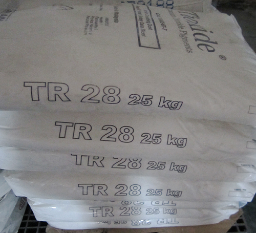 亨斯邁金紅石型鈦白粉TR-28 泛能拓TR28塑料薄膜吹膜*二氧化鈦 泛能拓TR28鈦白粉