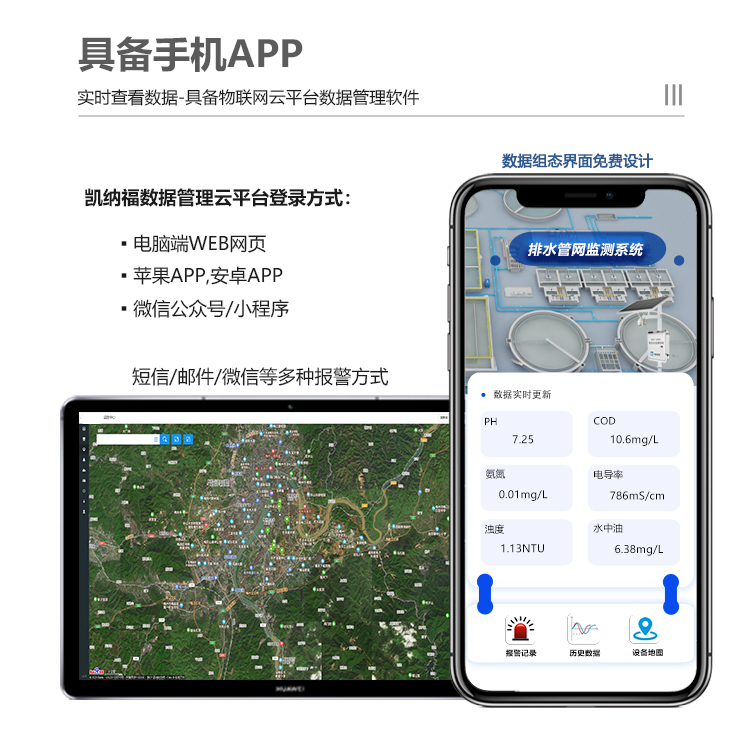 排水管網(wǎng) 水質(zhì)在線監(jiān)測-維護(hù)量極低-KNF-400D