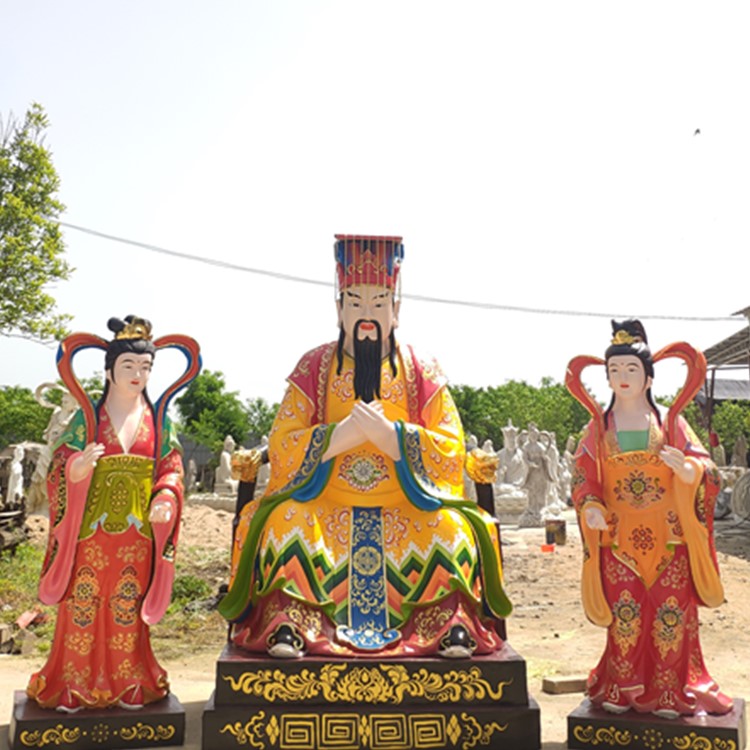 上古真神昊天上帝佛像 玉皇大帝 老天爺神像 寺廟神像定做