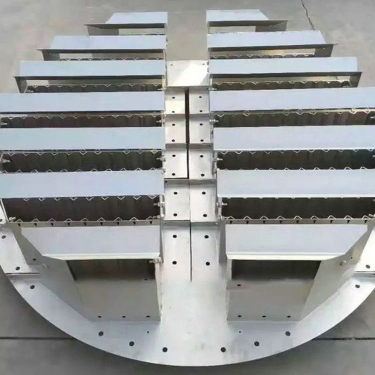 泡罩塔盤 金屬泡罩 不銹鋼泡罩塔盤 塔內(nèi)件過濾器 浮閥塔盤填料