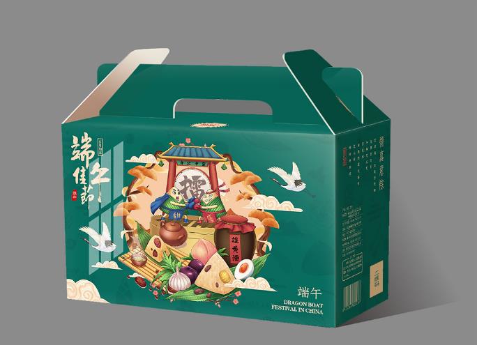 粽子禮品盒定制瓦楞彩箱生產(chǎn)印刷廠