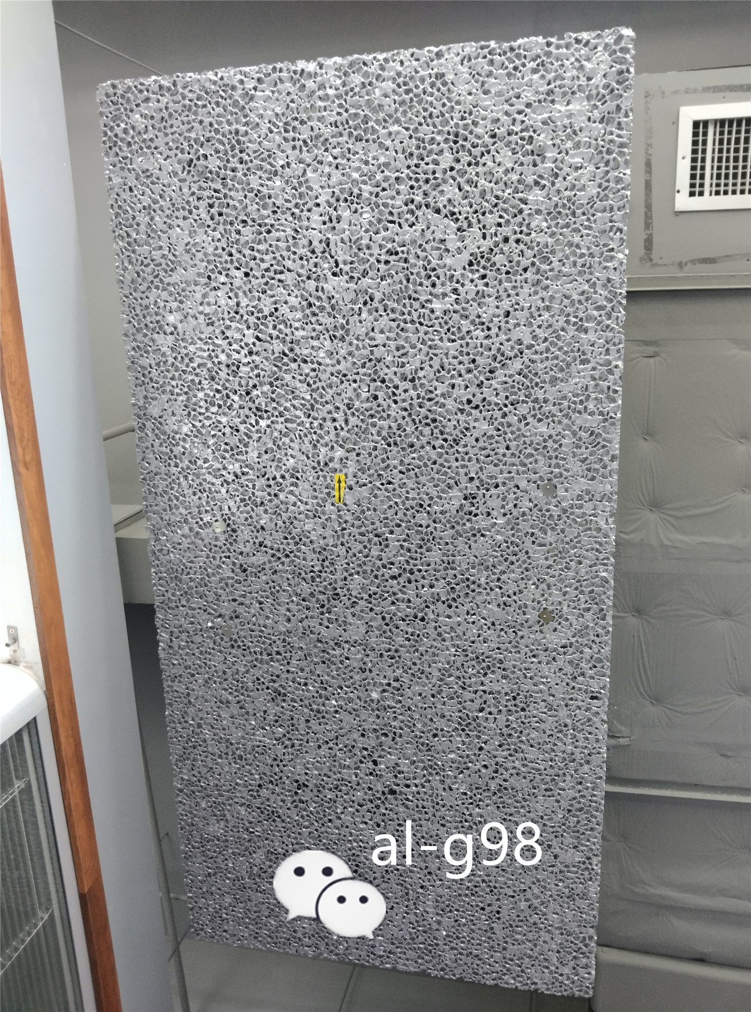 泡沫鋁大孔 通孔 中孔徑金屬材料