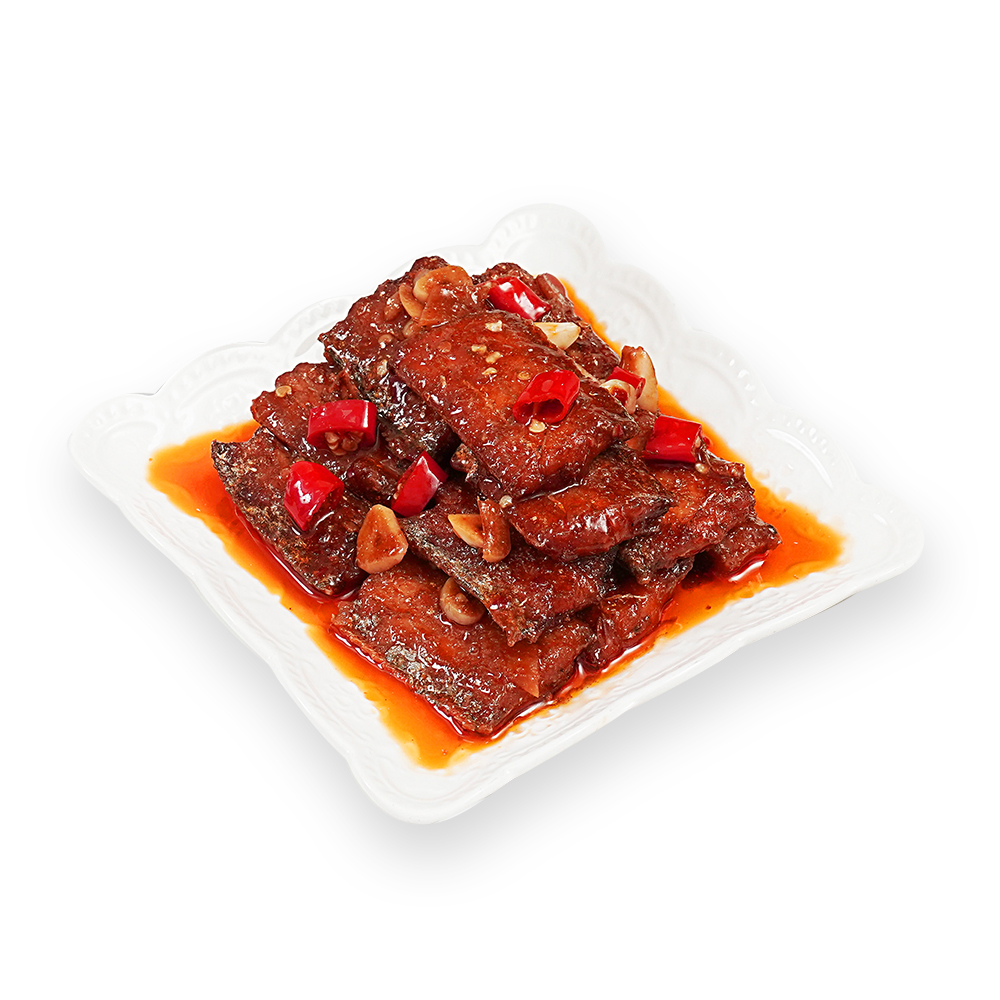 外賣速食預(yù)制菜香辣帶魚料理包 食堂半成品菜 快餐方便菜調(diào)理包