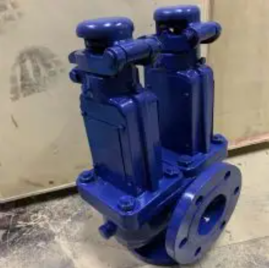 船用德標(biāo)鍋爐雙聯(lián)安全閥蒸汽雙聯(lián)安全泄壓閥5812 Q44