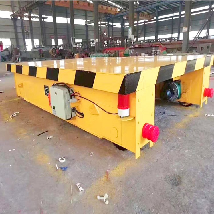 10噸小型電動平板車哪里有-電話-價格 低壓軌道平車 無線遙控物流搬運 鋼輪地平車