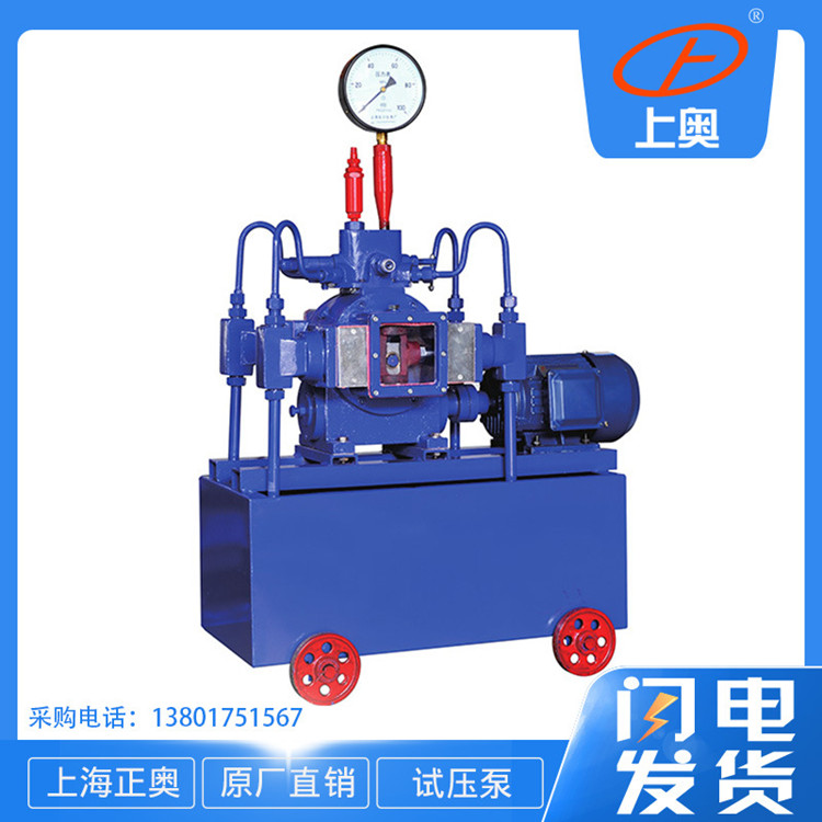 正奧泵業(yè)4DSY-12/100型電動試壓泵鑄鐵水壓測試泵