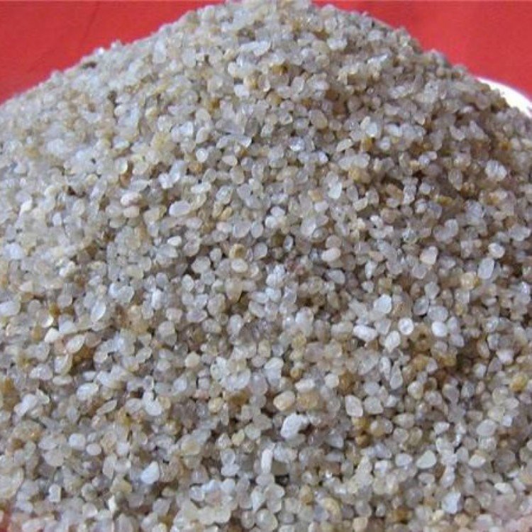 浙江石英砂廠家 精致純白天然石英砂 可用作水處理 噴砂除銹 草坪填充