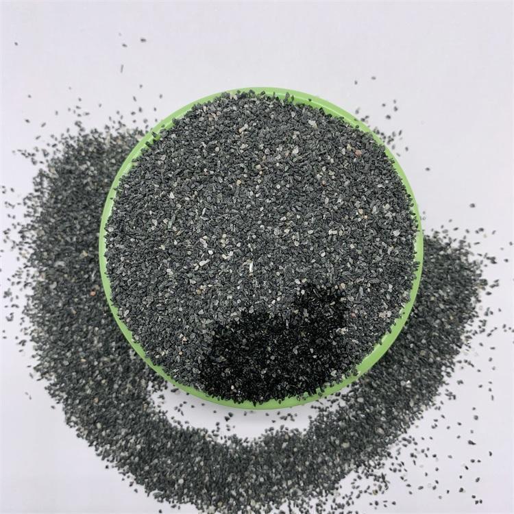 科菊優(yōu)質(zhì)金剛砂 除銹噴砂 黑色耐磨地坪材料錫鈦合金砂