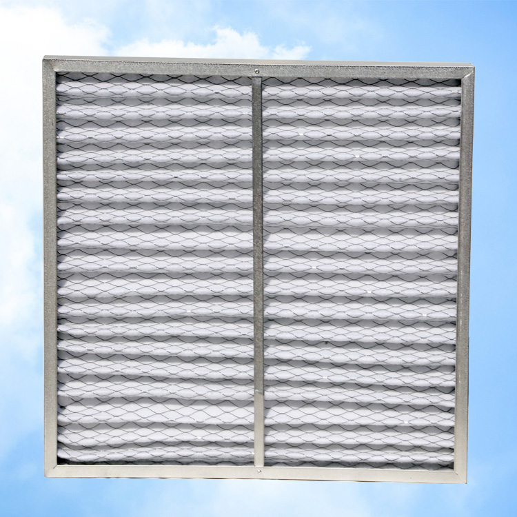船用折疊初效過濾器-山東粗效板式過濾器價格【藍色天空凈化設(shè)備(山東)有限公司】