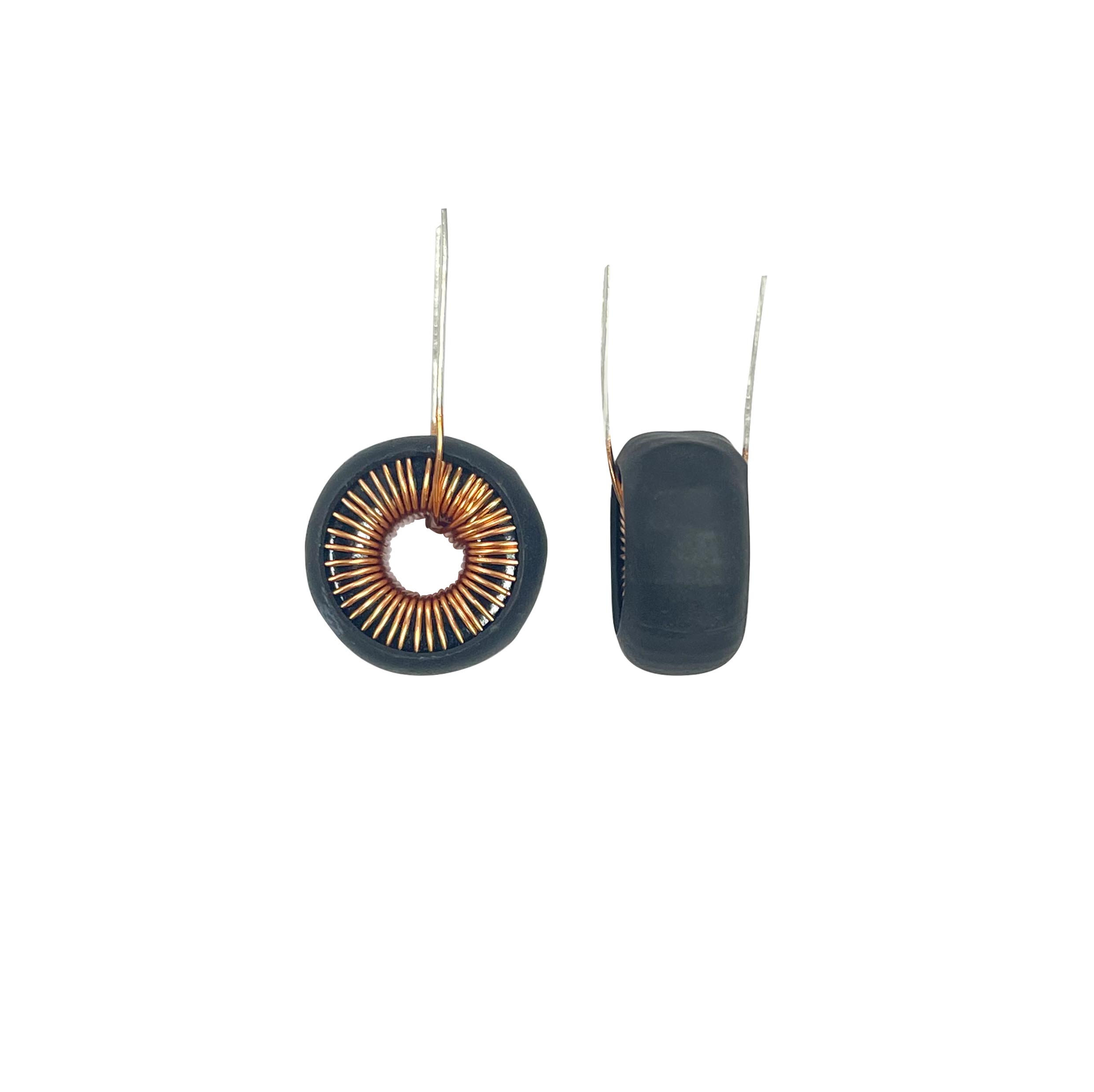 立式鐵石圭鋁電感KS068125A-800UH雙套管插件磁環(huán)電感