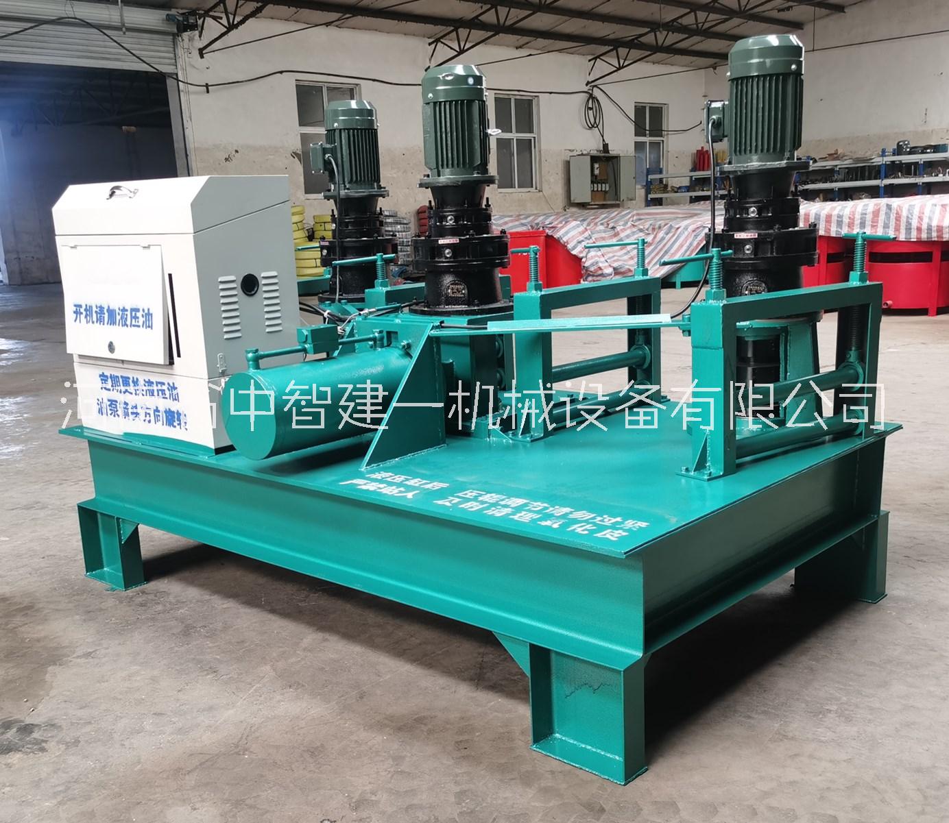 U型鋼頂彎機 煤礦29U型棚加工設備 100噸壓力機 一次成型滾彎機
