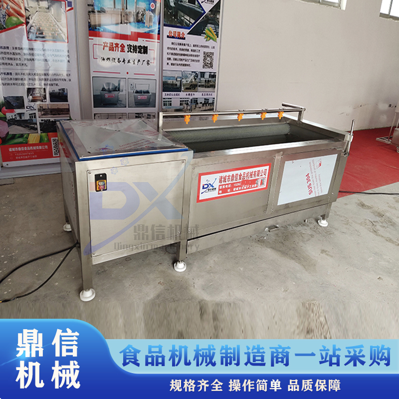 生姜去泥清洗機(jī) 毛輥蔬菜清洗機(jī) 地瓜毛刷去皮機(jī) 紅薯清洗設(shè)備