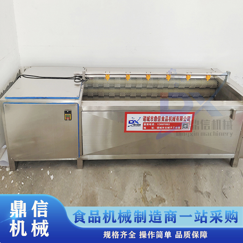生姜去泥清洗機(jī) 毛輥蔬菜清洗機(jī) 地瓜毛刷去皮機(jī) 紅薯清洗設(shè)備