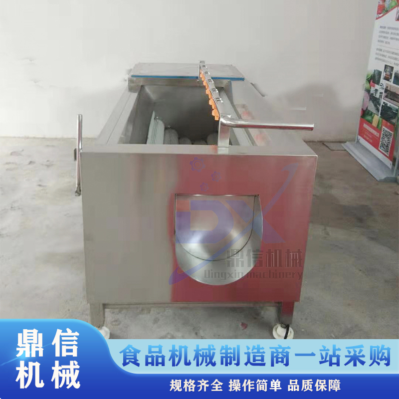 圓蔥去皮清洗設(shè)備 山藥去皮清洗機(jī)  土豆毛輥清洗機(jī) 生姜清洗設(shè)備