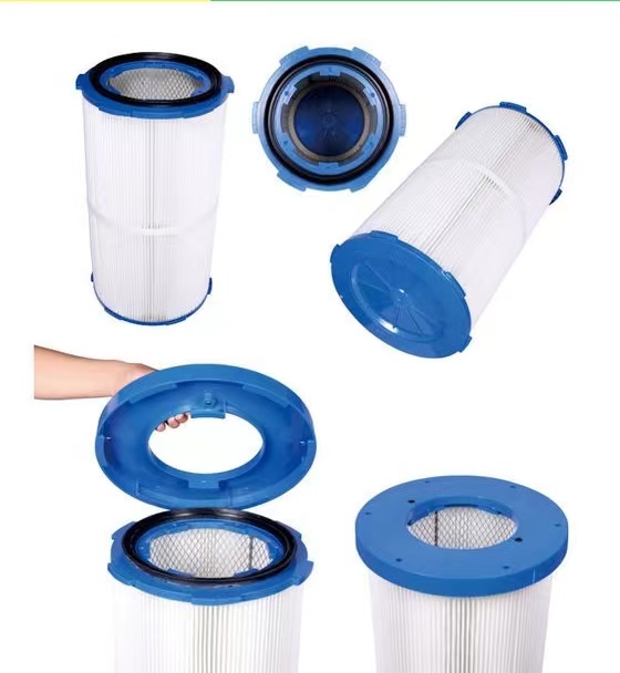 工業(yè) 六耳快拆濾芯 六耳快拆粉末濾芯靜電噴涂除塵過(guò)濾防靜電阻燃