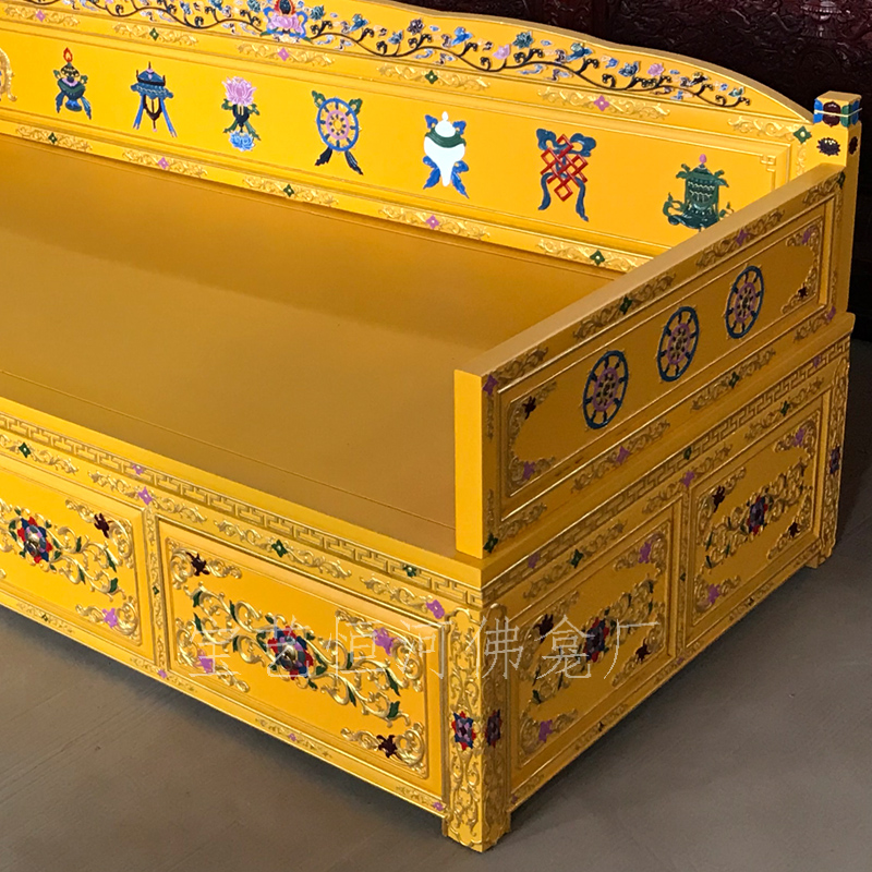 藏式法床上師法座西藏家具