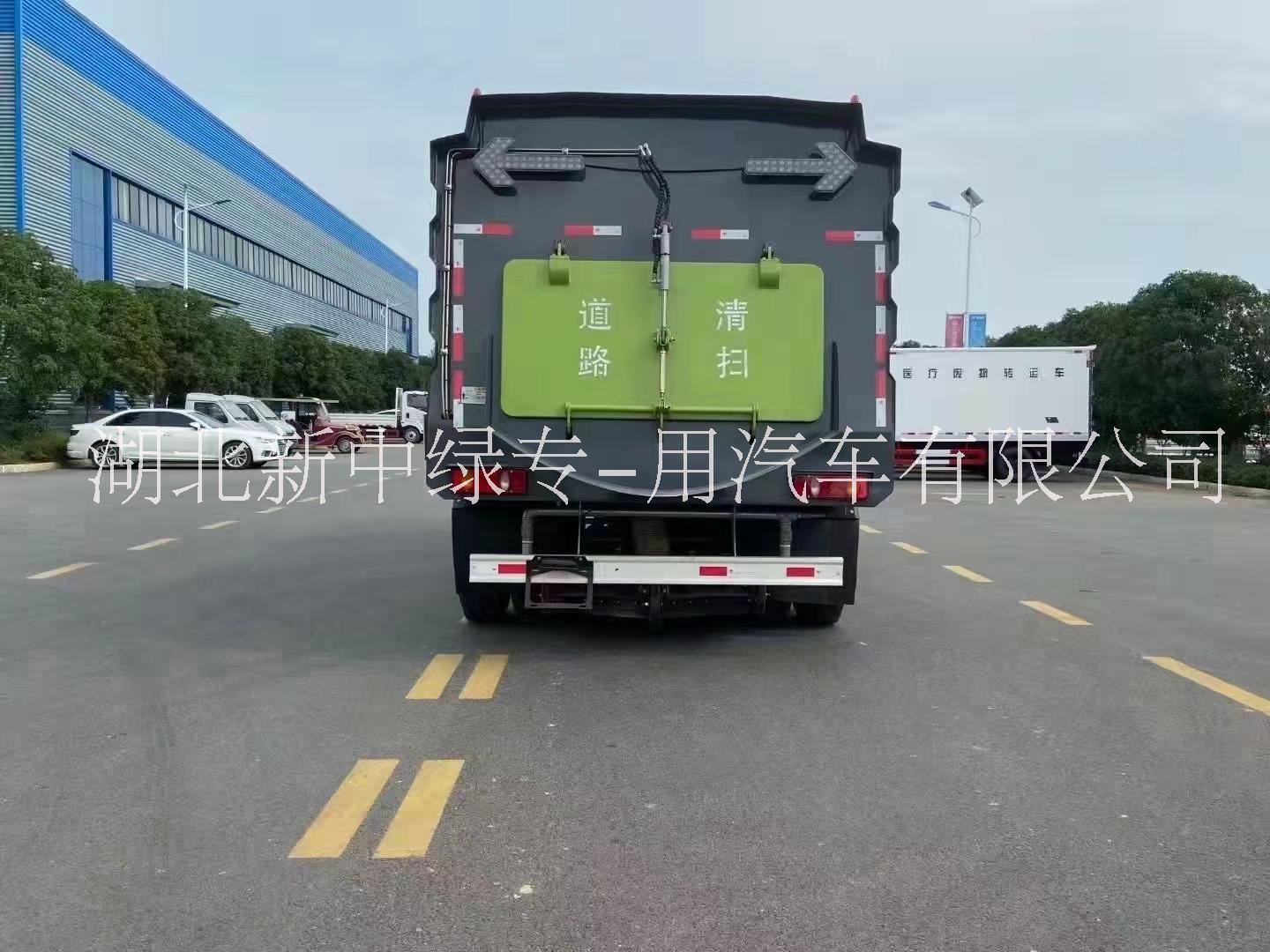 東風天錦10方掃路車報價  道路清掃車廠家 吸塵掃路車