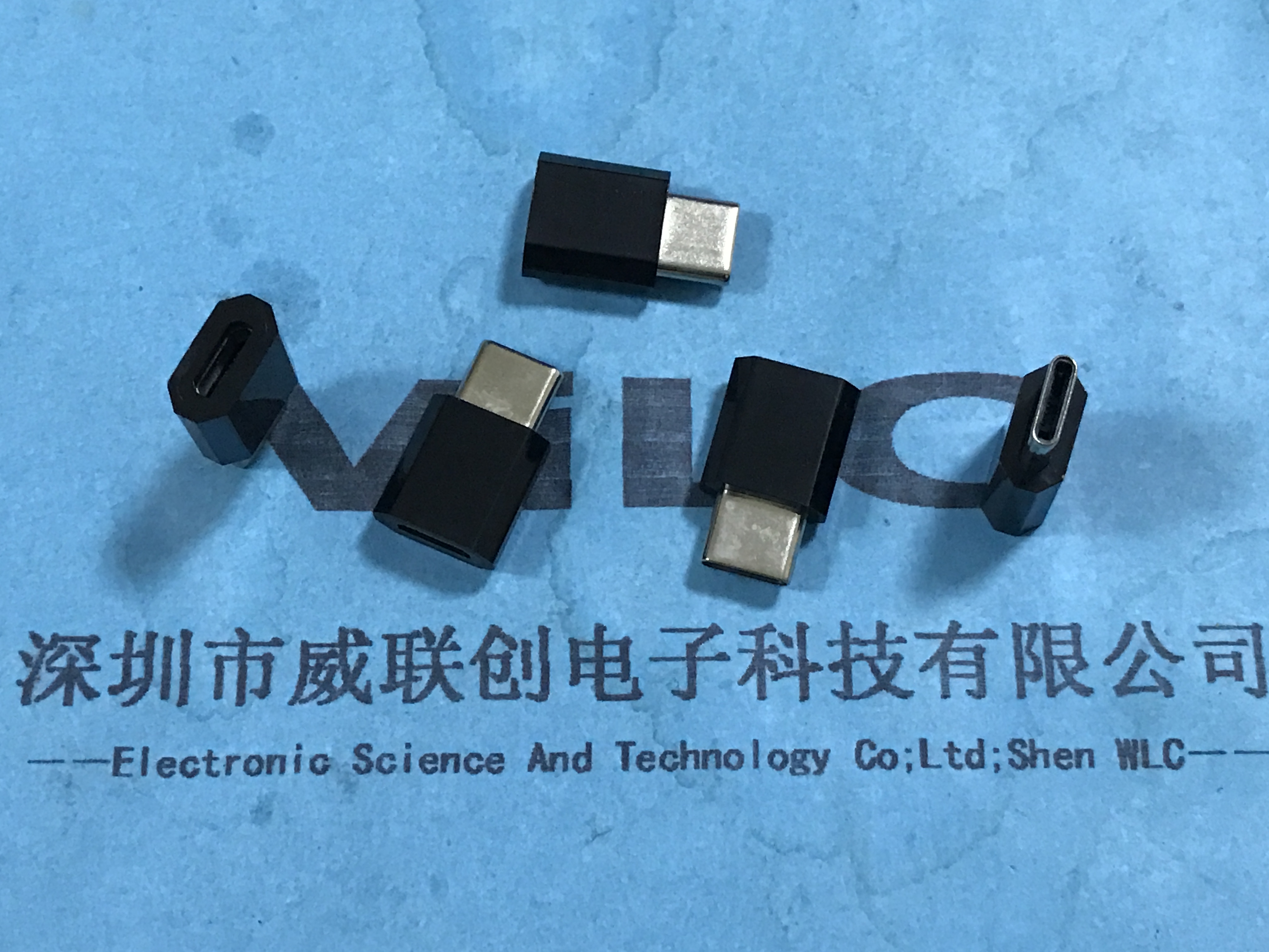 超短體type C 公頭轉(zhuǎn)接頭micro 母座 OTG轉(zhuǎn)接頭 OTG連接器