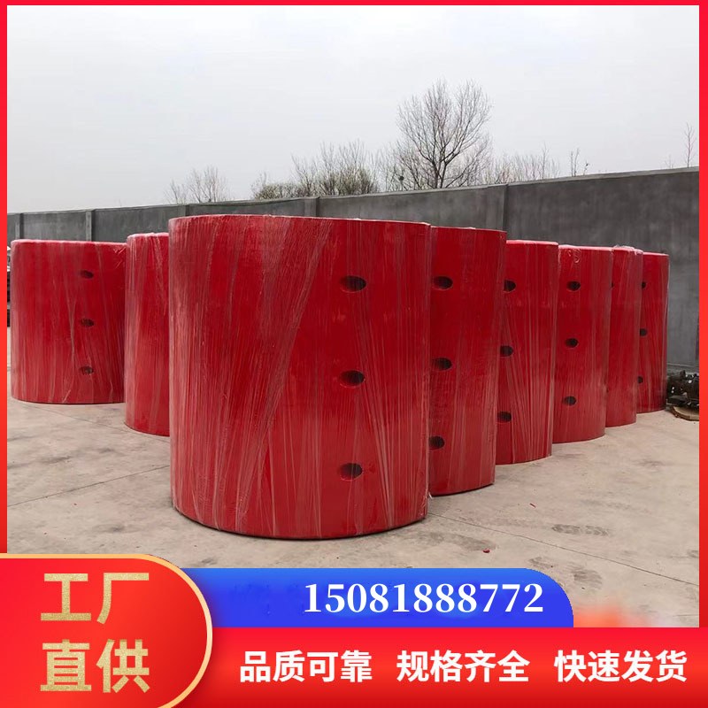 浮動式橋梁防撞裝置 緩沖船舶撞擊 鋼覆復(fù)合材料防撞護舷塊