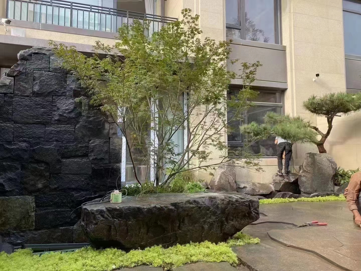 房山庭院立體綠化維護(hù)價格 北京多場景可用花卉修剪哪家好