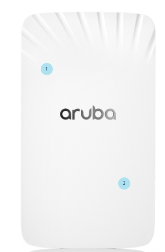 安移通Aruba AP-505H(RW)（R3V46A）墻面式WiFi6 面板AP