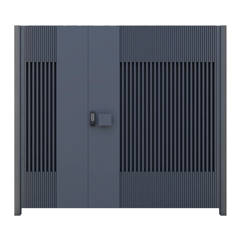 鋁藝大門別墅庭院現(xiàn)代電動門鋁合金大門農(nóng)村簡易式 鋁藝大門福建生產(chǎn)廠家