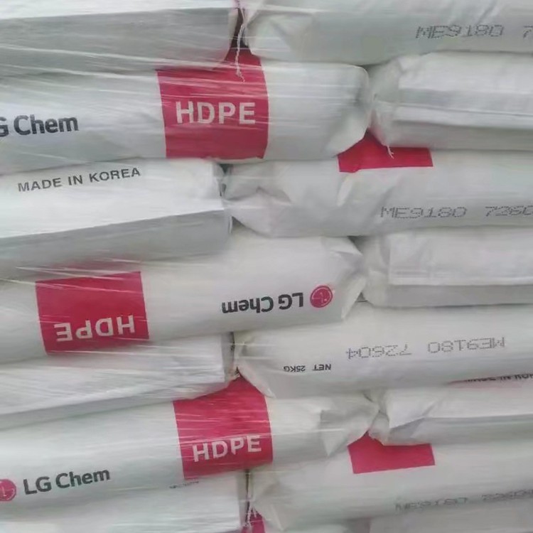 塑料聚乙烯HDPE韓國(guó)LG化學(xué)ME9180注塑包覆高流動(dòng)高剛性高強(qiáng)度