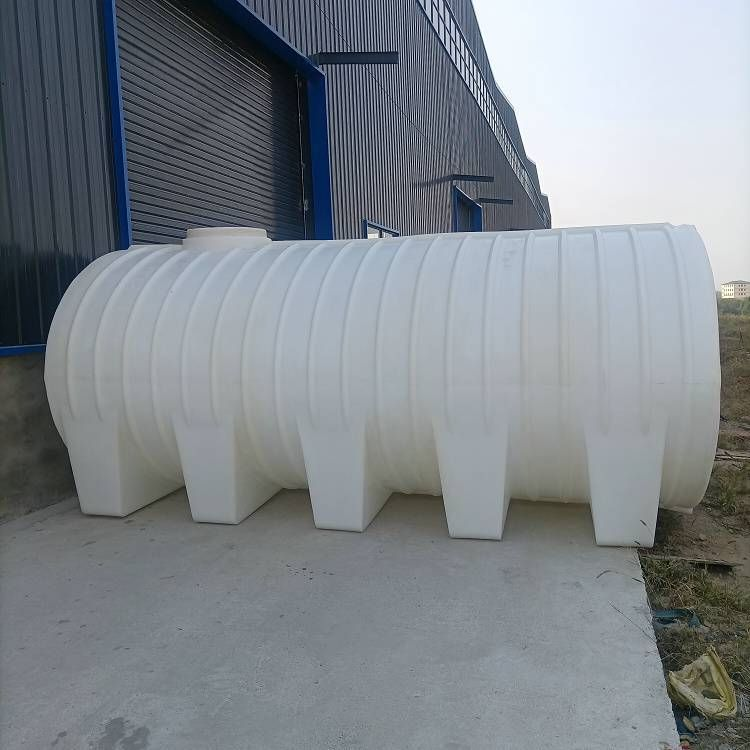 武漢供應藍色20噸臥式pe塑料罐 污水儲存罐 防腐蝕化學品儲罐