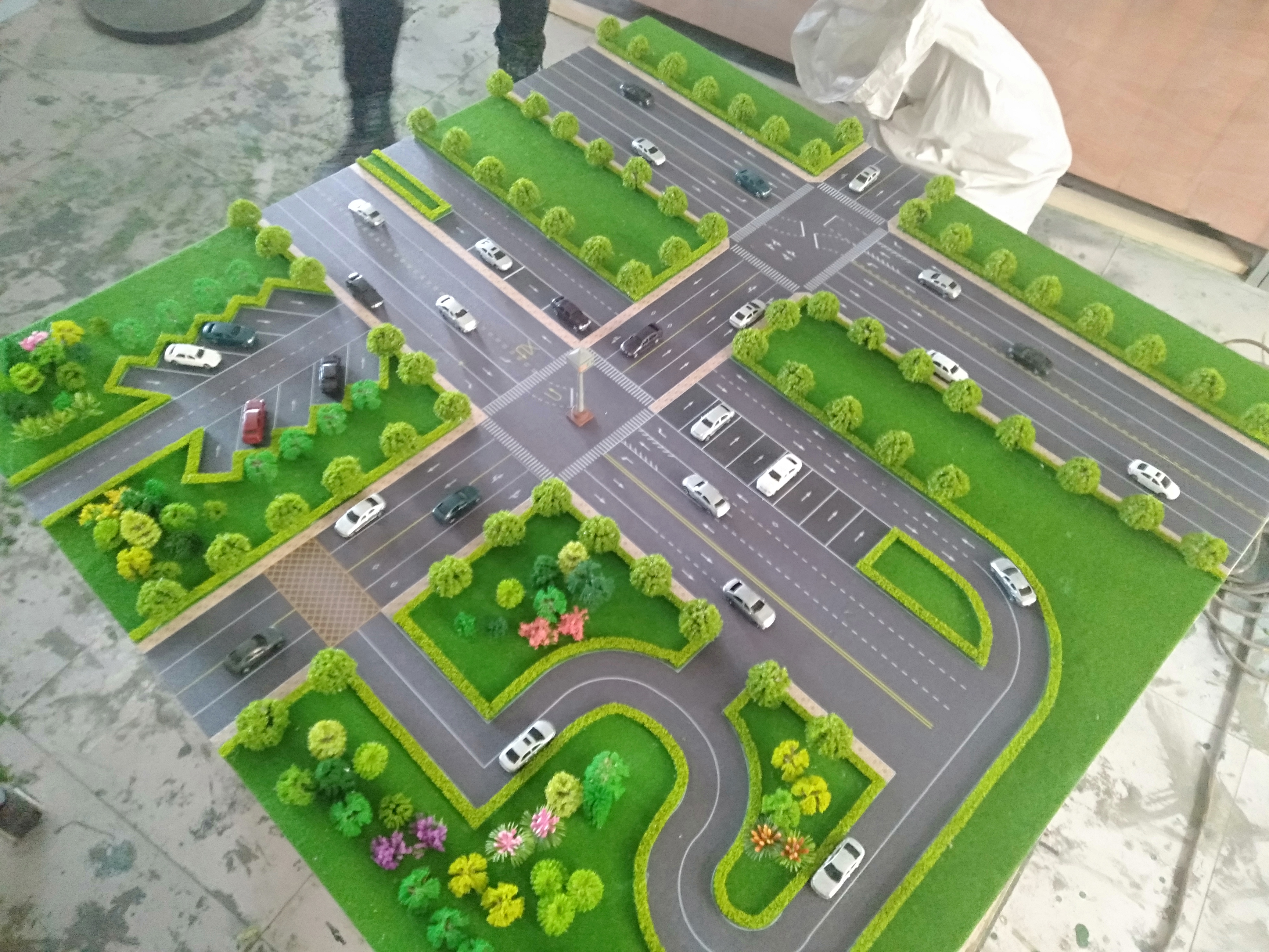 遼寧道路交通沙盤模型廠家_設(shè)計制作_定制【大連藝匠模型科技有限公司】