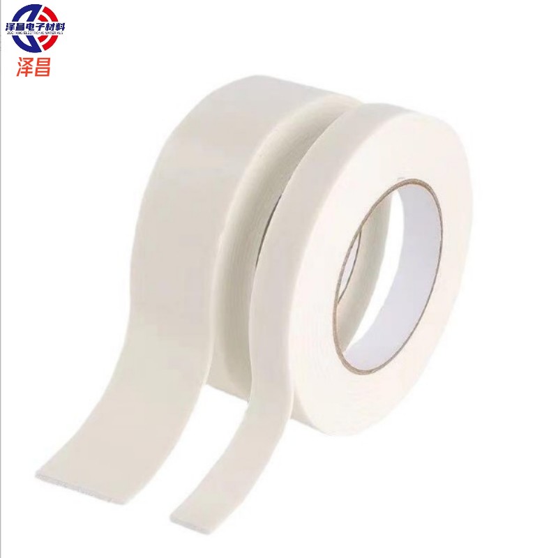 PE白紙白泡棉膠加厚強(qiáng)粘雙面泡沫膠帶廠家-價(jià)格-直銷(xiāo)-定制