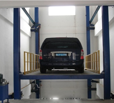 四柱式液壓升降車庫大樓停車場固定式舉升機(jī)自行式汽車升降機(jī) 四柱汽車升降機(jī)