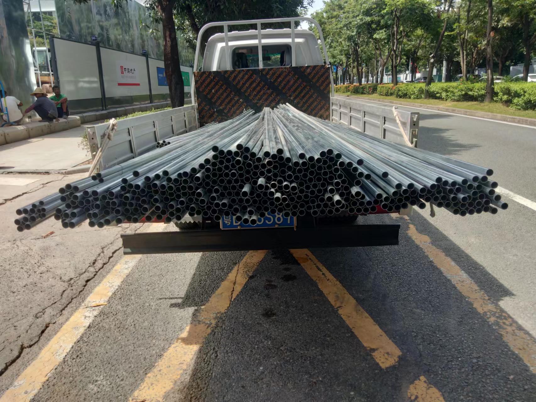 深圳廠家供應華捷華岐珠江一通永興宏際友發(fā)等品牌鍍鋅線管穿線管預埋管
