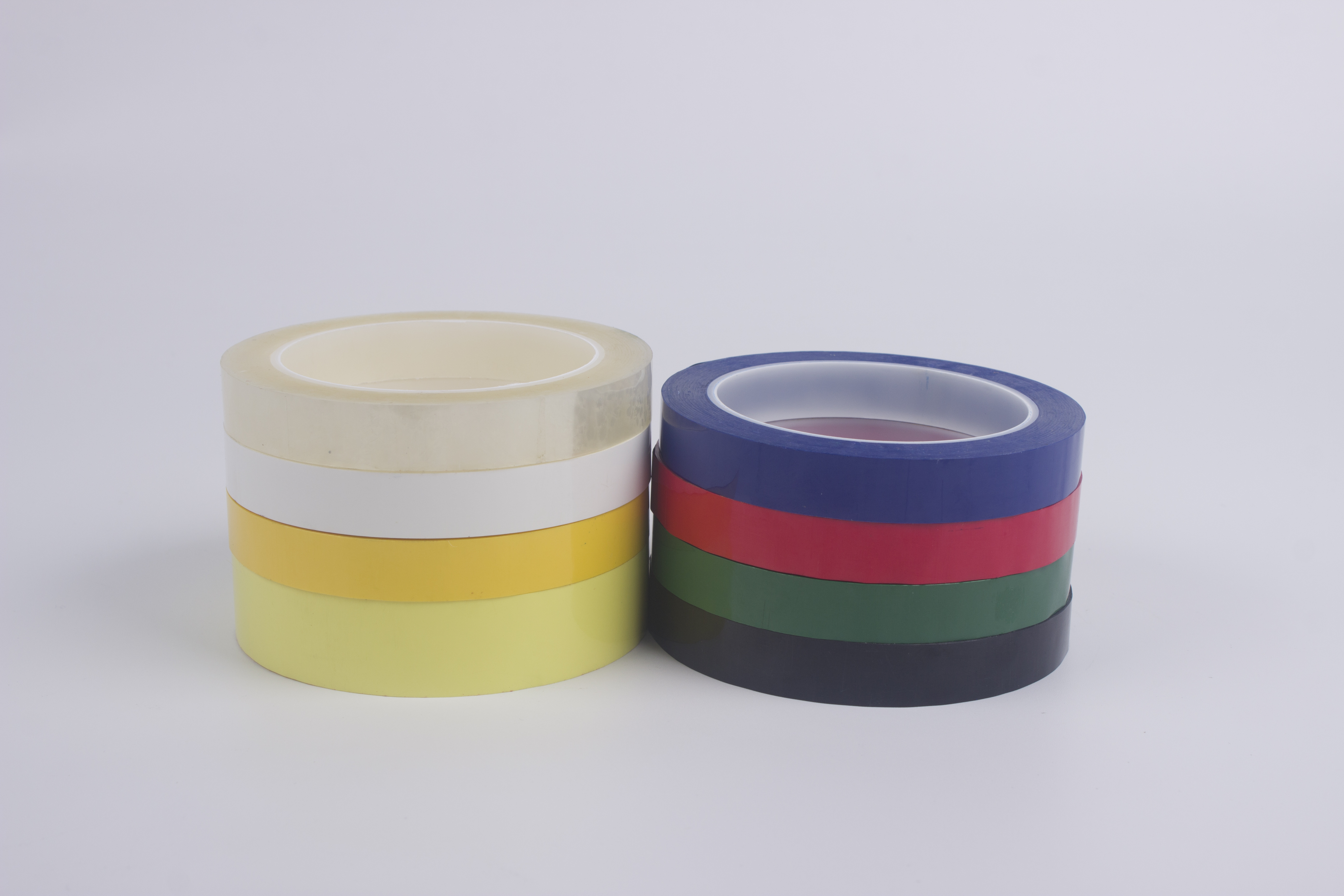 耐高溫阻燃瑪拉膠帶聚酯PET彩色變壓器絕緣膠布桌面定位標(biāo)識膠帶