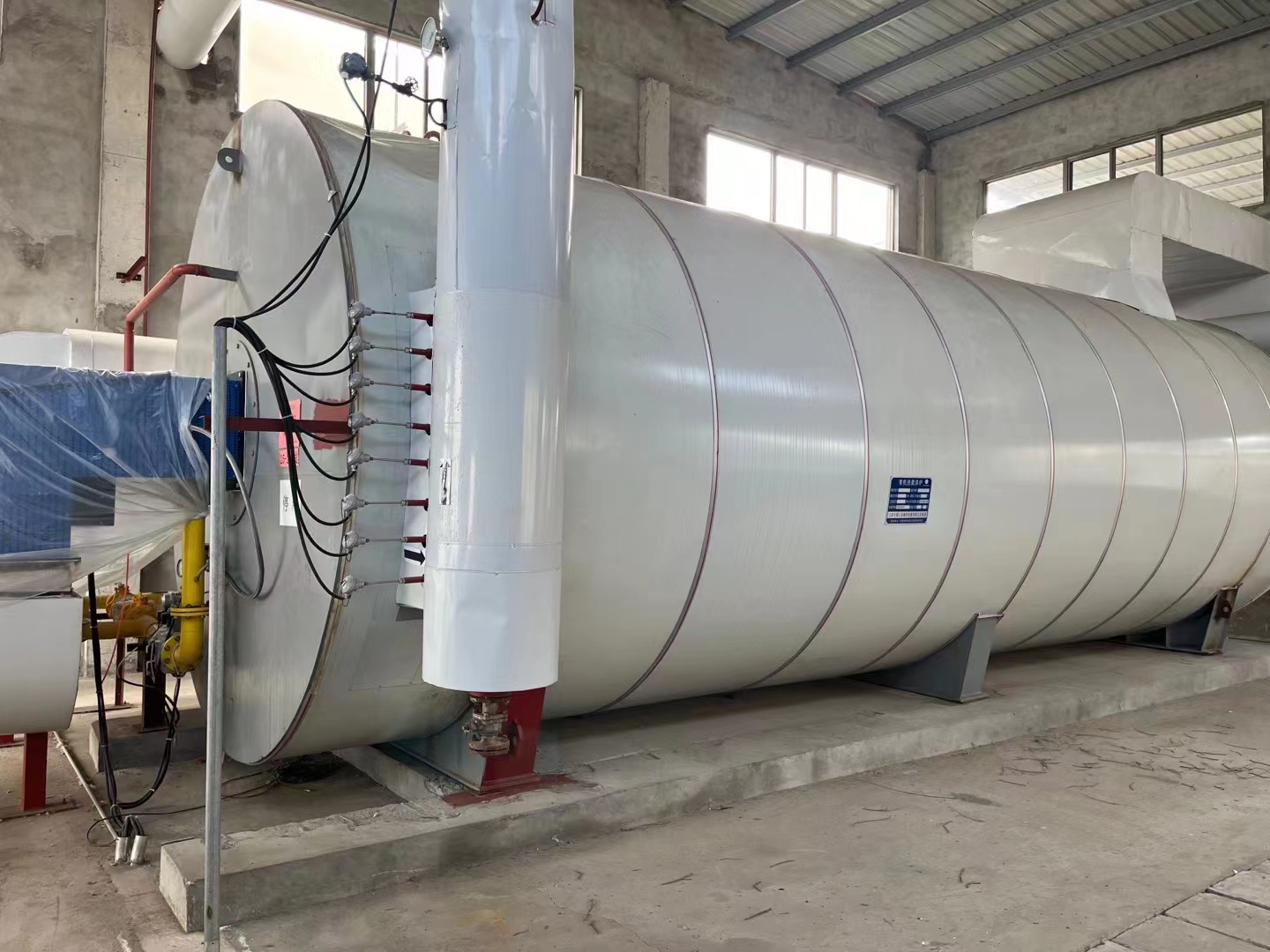 全新安裝未用800萬900萬低氮二手燃?xì)鈱?dǎo)熱油鍋爐 二手燃?xì)鈱?dǎo)熱油鍋爐推薦