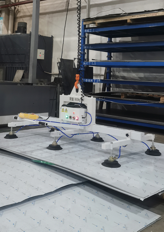 充電式金剛掌真空吸盤(pán)不銹鋼鐵板材吊具激光切割機(jī)上下料