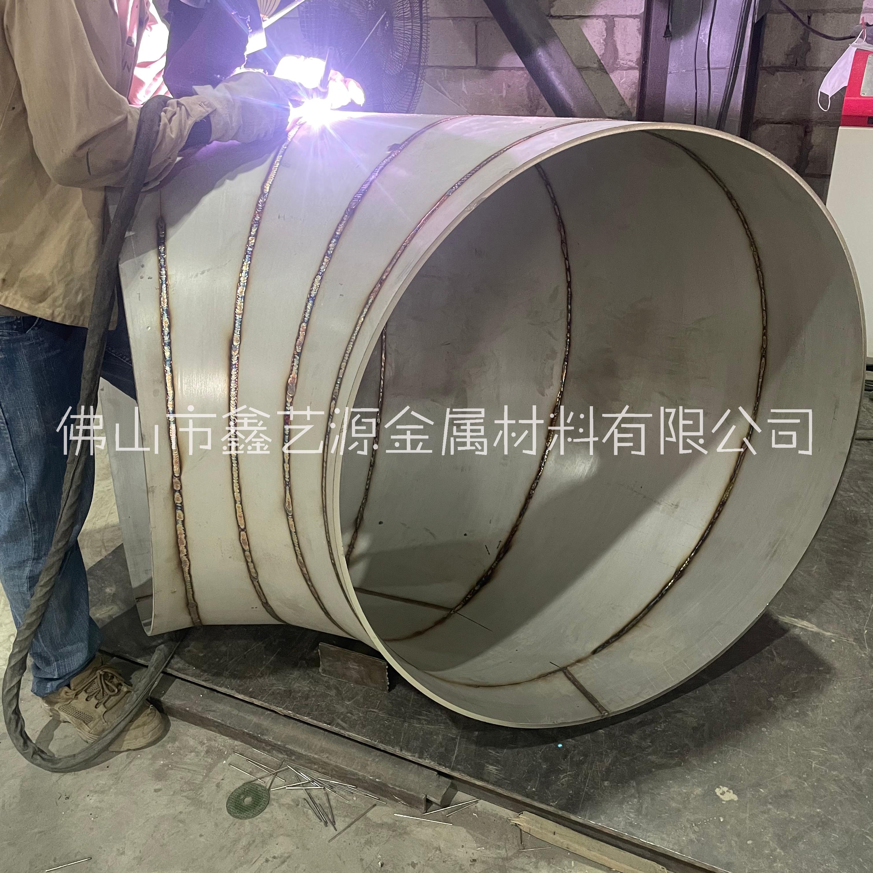 大口徑不銹鋼彎管304不銹鋼大管90°彎頭