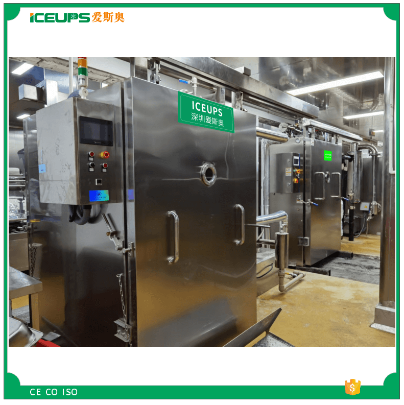 米飯盒飯快餐快速冷卻降溫 為什么都在買深圳愛斯奧熟食快速冷卻機