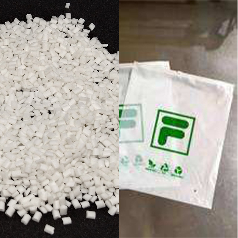 PCR-PLA白色生物全降解料消費(fèi)后回收的海洋塑料GRS認(rèn)證TC證