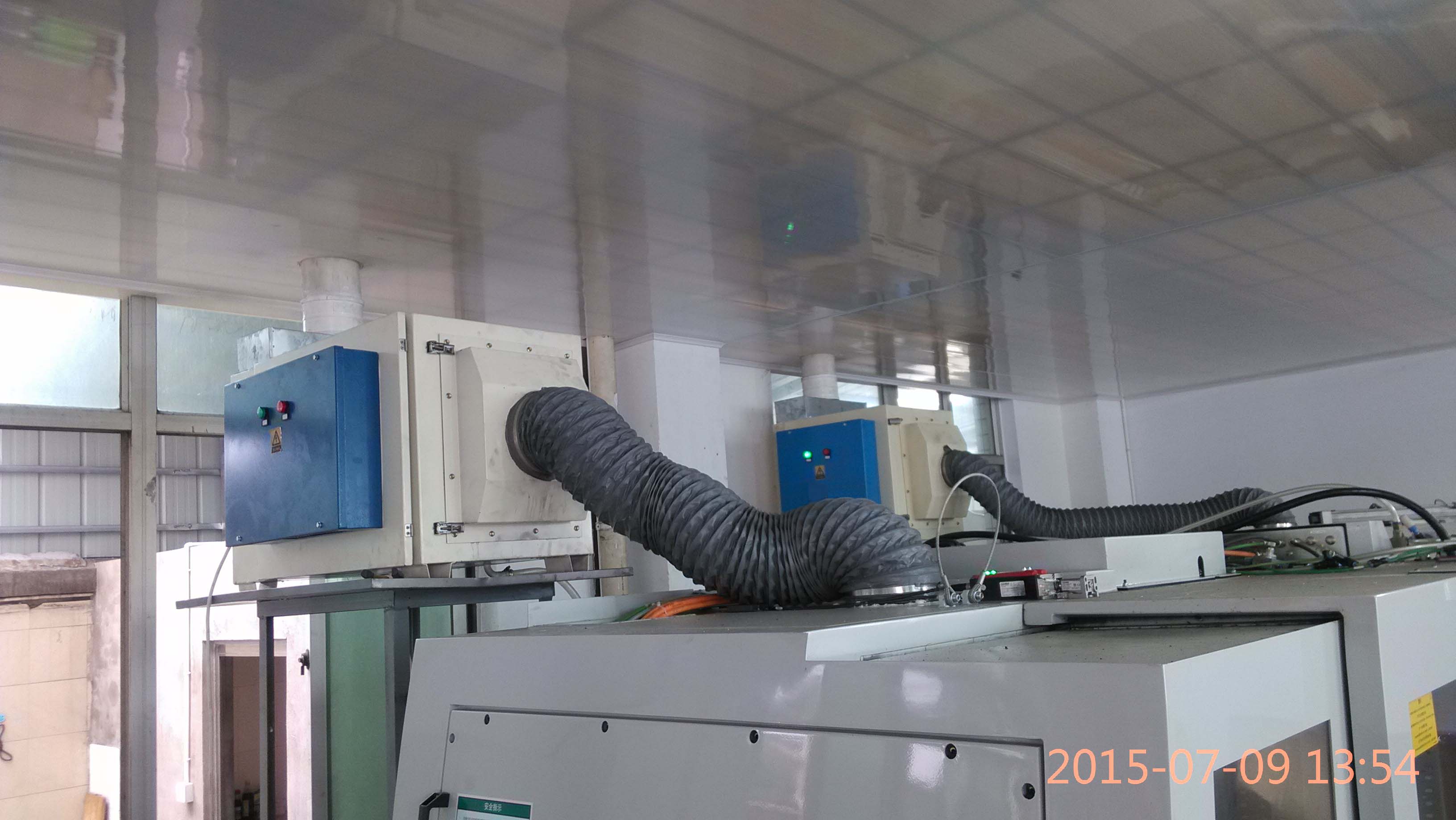 單機式可移動式靜電油霧凈化器