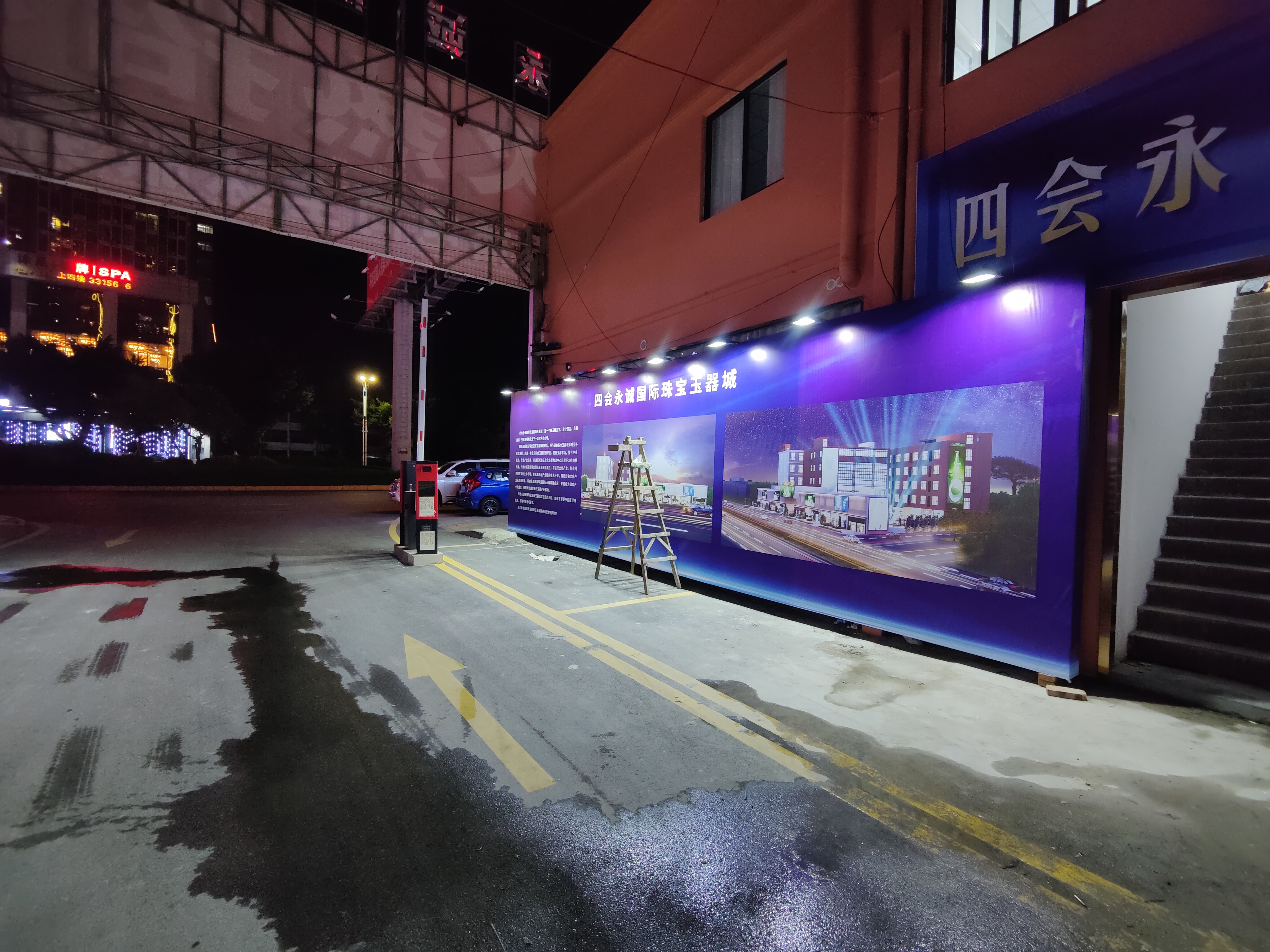 三水美食節(jié)攤位搭建公司大量桁架背景攤位帳篷出租龍門架T臺舞臺制作安裝