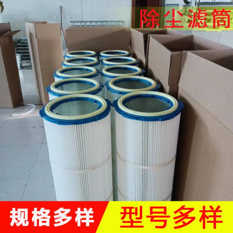 粉塵濾筒廠家  除塵濾芯空氣凈化濾筒