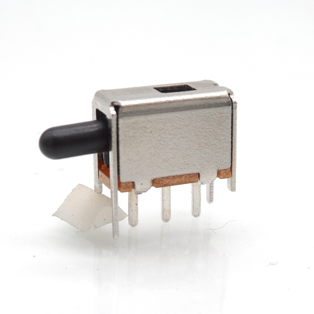 對插腳 PS12D33按鍵 開關(guān)無鎖按下通電開關(guān)0.3a50V