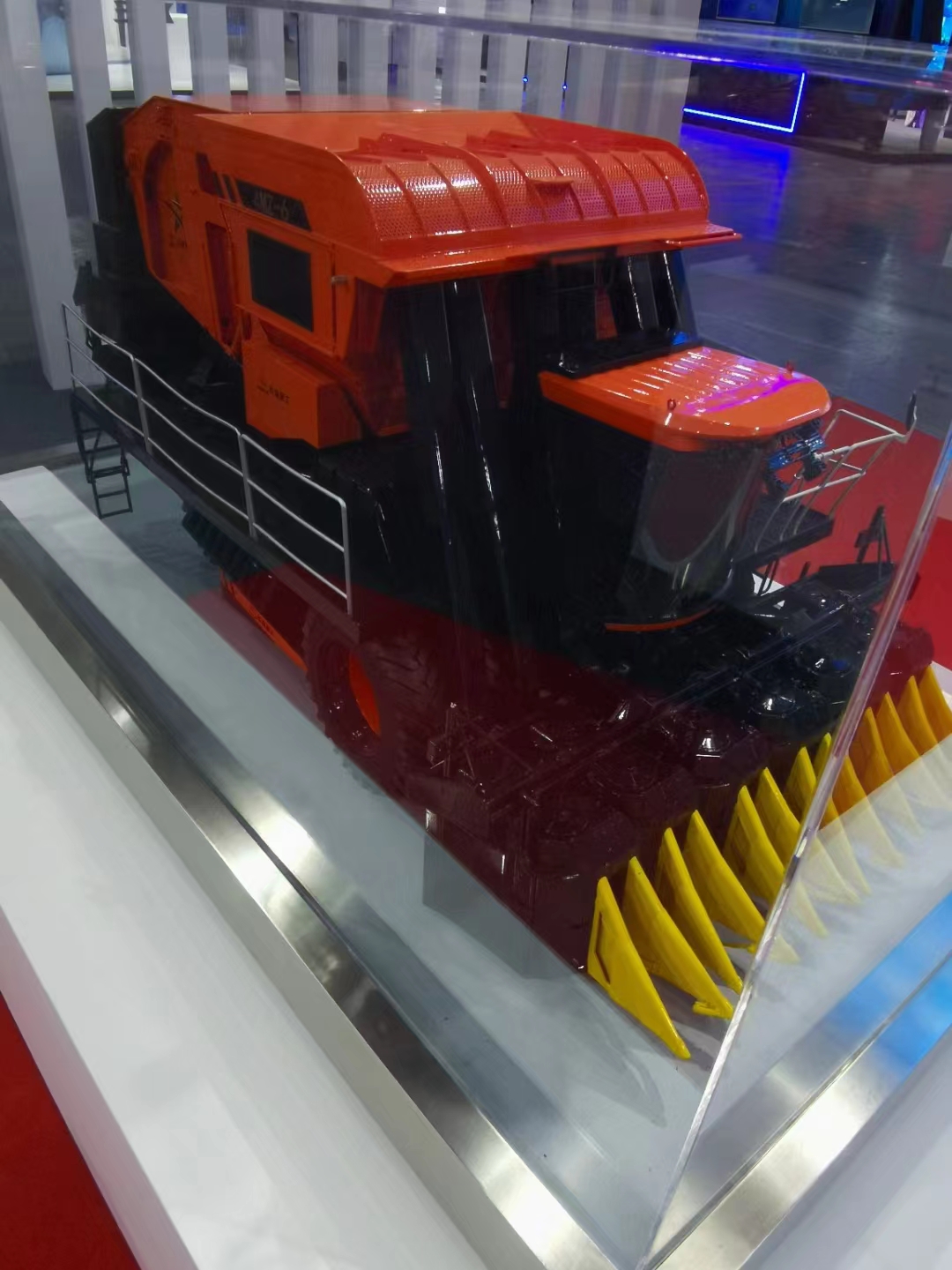 采棉機模型，施工機械模型制作，模型定制廠家，多少錢【大連藝匠模型科技】