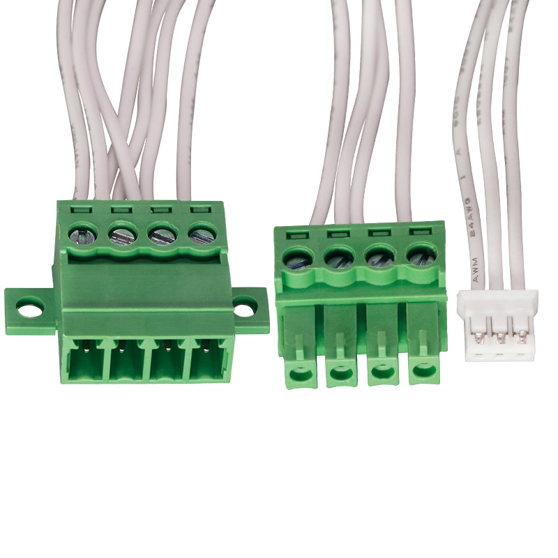 廠家定制綠色3.96間距鳳凰端子帶耳朵燈頭線報價單-哪里有-哪里好-廠家供應(yīng)