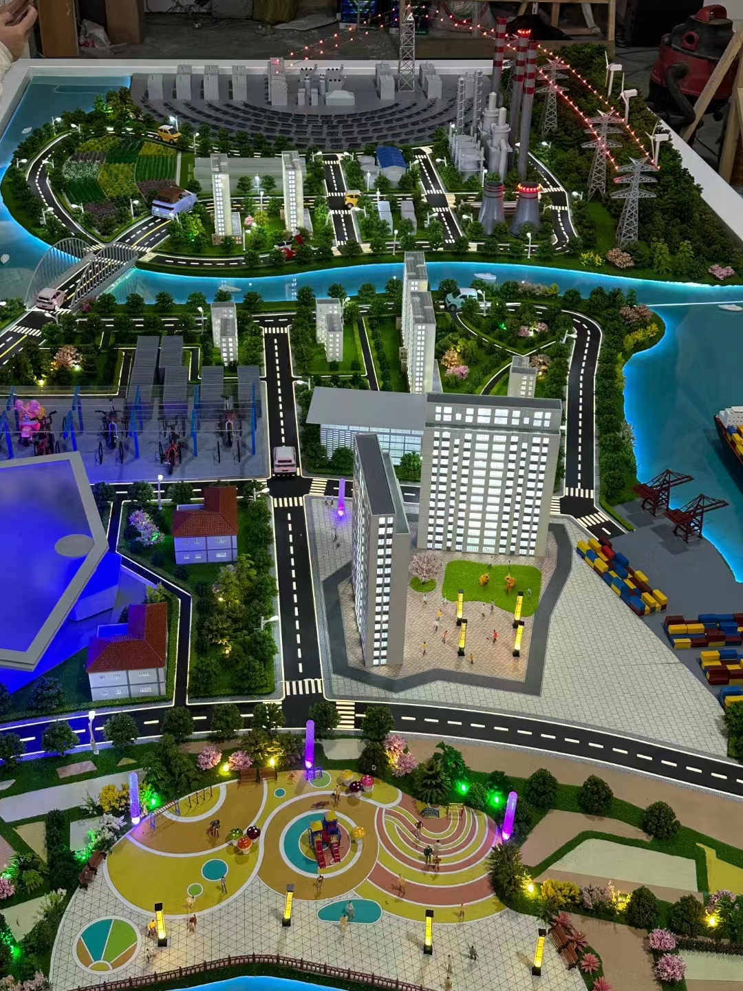 【定做】 工業(yè)污水處理沙盤(pán)模型，工業(yè)污水處理沙盤(pán)模型批發(fā)廠家，沙盤(pán)一個(gè)多少錢(qián)【大連藝匠模型科技】