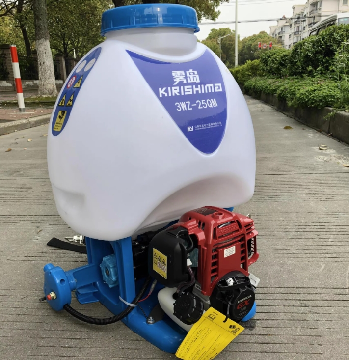 背負(fù)式機(jī)動(dòng)噴霧器霧島3WZ-25QM燃油噴霧機(jī)打藥機(jī)消殺消毒農(nóng)用醫(yī)用