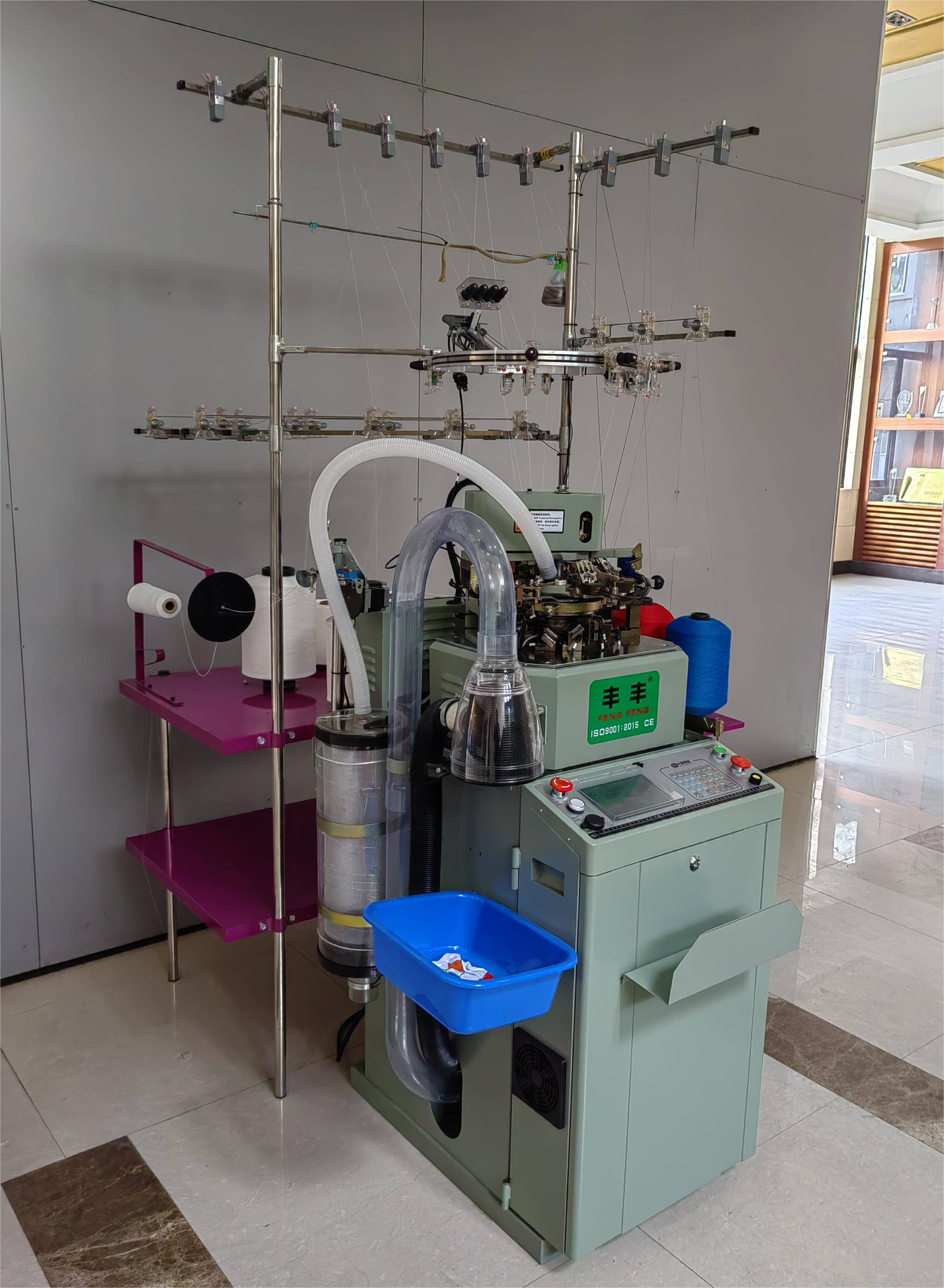 全電腦織襪機(jī)襪子機(jī)器毛巾襪毛圈平板兩用襪機(jī)6F新款